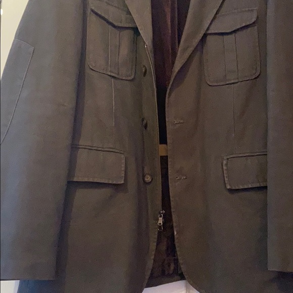 TOMMY HILFIGER WINTER JACKET LARGE OLIVE GREEN EXCELLENT CONDITION - Picture 8 of 8